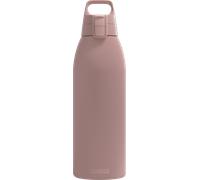 Sigg - Botella de Agua Aislada - Shield Therm Dusk - Apta para Bebidas Carbonatadas - A Prueba de Fugas - Apta para Lavavajillas - Libre de BPA - Acero Inoxidable 90% Reciclado - Dusk - 1,5L