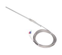 Termocouple k sonda del Sensor de Temperatura de Tipo para medir 0-600 ° C Respuesta rápida de 5 m de Longitud
