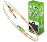 Termocupla para Cocina de Gas con Horno 750mm 948650126 948650135 para Smeg