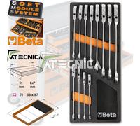 Termoformado beta M46 C2-147 12 Herramientas Llaves A Trinquete Articulado 142SN