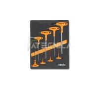 Termoformado beta M50 C1-294 8 Herramientas Llaves Hexagonal a T 95T 2-8mm