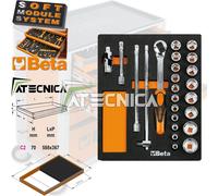 Termoformado beta M83 Serie De 24 Piezas Con Brújulas 920 Y Trinquete 1/2"