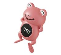 Termógrafo de agua Baby-Calibre de temperatura de la baño de diseño de rana impermeable, termómetro de bañera digital tipo-C | Lindo termómetro de dibujos animados para baños de bebé, seguridad para b
