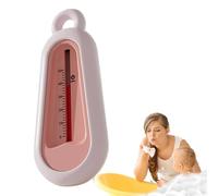 Termógrafo De Agua Digital - Lector De Temperatura Rápida, Monitor De Calor De Bañera, Medidor De Baño Seguro | Sensor De Pantalla LED De Alta Precisión, Material Del Cuerpo Antideslizante Suave P