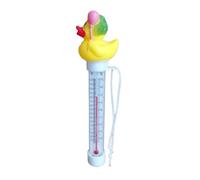 Termógrafo de piscina flotante, termógrafo de agua de baño | Termógrafo de dibujos animados de agua flotante,Mida rápidamente la temperatura Termógrafo fácil de leer para parque acuático y pi