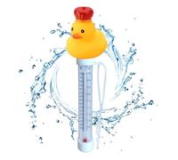 Termógrafo de temperatura de baño - Calentador de pato jugado, sensor de flotador instantáneo con cuerda de cinturón, dispositivo de medición de agua impermeable | Perfecto para piscinas infantiles