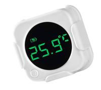 Termógrafo digital de acuario - medidor de pantalla LED, termómetro recargable | Termómetros submarinos electrónicos, lectura para mascotas acuáticas | Monitor de tem