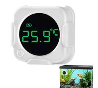 Termógrafo Para Acuario - Medición Inteligente De Temperatura Submarina Recargable, Sonda Digital De Alta Precisión, Monitor Versátil Del Medio Ambiente Acuático, Para Tanques De To