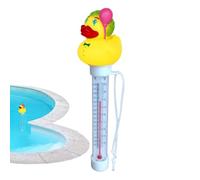 Termógrafo Para Piscina: Termómetro Para Piscina, Termógrafo Para Baño, Pato De Goma Con Cuerda Flotante, Mide Rápidamente La Temperatura Y Es Fácil De Leer Para Parques Acuáticos | Perfecto Para Pisc