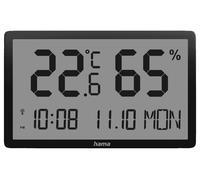 Termohigrómetro Digital de Interior Lombok, Negro - 00222232