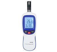 Termohigrómetro digital portátil LCD Mini medidor de temperatura y humedad Sensor de alta precisión para la industria Agricultura Uso doméstico Pantalla con retroiluminación