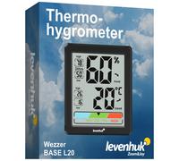 Termohigrómetro Levenhuk Wezzer BASE L20 Base color 10x9x3 cm.