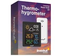 Termohigrómetro Levenhuk Wezzer BASE L80 Base color 13x9x5 cm.