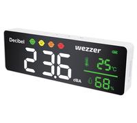 Termohigrómetro monitor de ruido Levenhuk Wezzer Teo TH70 Base color 33x10x4 cm.