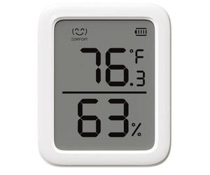 Termohigrómetro SwitchBot Meter Plus Precisión Suiza, Bluetooth, Display XL, Interior