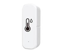 Termohigrómetro WiFi - Sensor Inteligente De Temperatura Y Humedad | Dispositivo De Medición Del Clima Ambiental Con Aplicación, Monitor WiFi Doméstico Inteligente Para Espacios Interiores Como Invern