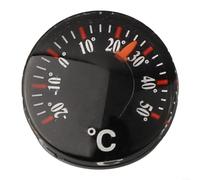 Termómetro abatible para uso en pared interior y exterior que proporciona lecturas claras de temperatura en invernadero, jardín, cocina, dormitorio, oficina (20 mm)