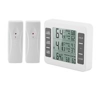 Termómetro audible Termómetro de refrigerador Refrigerador digital Therometer Alarma audible digital inalámbrica Refrigerador Termómetro de congelador con sensor 2PCS Sensor de temperatura digital int
