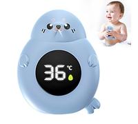 Termómetro Baño Bebé, RosyFate Digital Flotante e Impermeable IPX7, Alerta LED Seguridad, Para Bebés, Niños y Bañera Hidromasaje