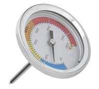 Termometro Carne, Termometro Carne Termometro Ahumador Digital Termometro Parrilla Barbacoa Carbón de leña Termometro Ahumador para Barbacoa Carne Cocinar Cordero Carne de vacuno 0-280 ℃