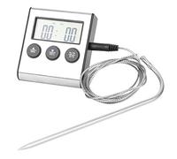 Termómetro Cocina Digital con Sonda Larga para Alimentos, Carne, BBQ, Horno, Liquidos, Aceite y Agua