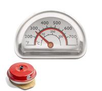 Termómetro de Aceite para Frituras, Termómetro para Horno Compatible with Omnia,Termómetro para Carne de Acero Inoxidable,Termómetro Interior para Horno Omnia,con 7 cm Sonda de Alambre (0 ℃- 400 ℃)