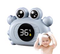 Termómetro de agua con batería - Juguete de baño infantil, termómetro de bañera colorido. Una adorable forma de animal hace de este termómetro de baño para bebés un bonito complemento para el momento