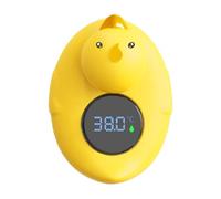 Termómetro de agua de baño - Juguete de pato recargable magnético, medidor de temperatura flotante digital, monitor electrónico impermeable, sensor de seguridad - para nuevos padres, bebé, niño