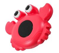 Termómetro de Agua Infantil Forma de Cangrejo, Rojo, Silicona | Bañera y Agua de Piscina, Diseño Infantil, Escala Clara, Superficie Lisa, Color Brillante