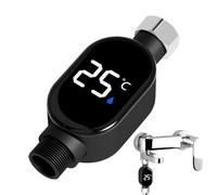 Termómetro de agua para baño: pantalla LCD digital, indicador preciso de temperatura de ducha, sensor seguro, medición instantánea, dispositivo a prueba de agua | Termómetro Familiar, Baño Infantil Be