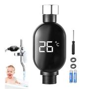 Termómetro De Agua Para Ducha,Medidor de Temperatura en Tiempo Real - Accesorios de Baño para el Hogar