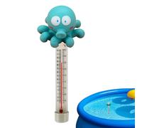Termómetro de agua | Termómetro flotante con cuerda y animales de dibujos animados - Accesorio para piscina, bañera, peces, spa, interior, casa, familia, lago, ducha termal y natación