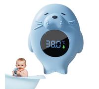 Termómetro de baño digital - Gasa de temperatura móvil, monitoreo impermeable | Indicador de temperatura 'agua para niños, piscina, bañera, spa, medición rápida y confid