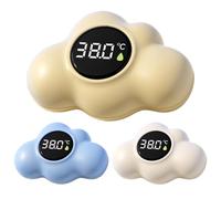 Termómetro De Baño Digital - Medidor De Temperatura Del Agua De Nube Flotante De 50 G | Sensor De Bañera Impermeable Con Pantalla LED | Bebé Ducha Infantil Habitación Infantil Piscina Monitor De