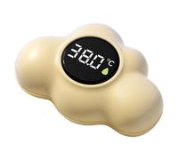 Termómetro de baño flotante: juguetes impermeables para niños, monitor de temperatura precisa, pantalla LED en forma de nube | Medidor de agua de baño seguro para ducha en casa Habitación infantil