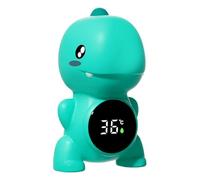 Termómetro De Baño Para Bebé: Sensor De Temperatura Digital En Forma De Dinosaurio, Indicador De Agua De Color Cambiante | Monitor De Temperatura Y Tiempo De Baño Para Niños, Diseño Mod