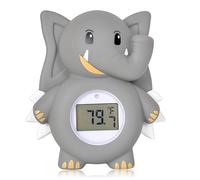 Termómetro de Baño para Bebe, Termómetro Digital de Agua con luz LED de advertencia Función, Termómetro de Baño Juguete Flotante, Termómetro de Bañera, Termómetro Flotante para Baño de Bebé