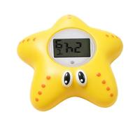 Termómetro de baño para niños, digital, impermeable, con forma de estrella de mar, monitor de temperatura para bañera, para madres, padres recién horneados, niñas, hogar, baño, ducha