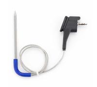 Termómetro de carne para horno para interior de horno, sonda de repuesto para Ninja DZ550 Foodi Smart XL 6 en 1, sonda de temperatura dual para parrilla interior y freidora de aire, termómetro de