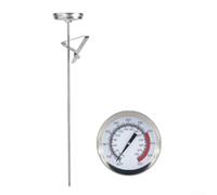 Termómetro de cocina de acero inoxidable para monitoreo de temperatura de carne en barbacoa, asado, hornear, asar y aplicaciones de preparación de platos grandes