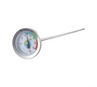 Termómetro de compost de sonda de 500 mm hecho de acero inoxidable 304 para monitoreo de la temperatura del suelo en compostaje al aire libre, jardinería interior y uso agrícola