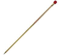 Termómetro de compostaje grande - 490 mm de latón para compostaje de suelo para hogar y patio trasero, sonda de temperatura ideal para jardinería