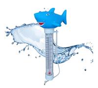 Termómetro de flotación de la piscina, termoscopio de bo-ya de dibujos animados, actualización del termómetro de piscina digital de gran tamaño, lecturas fáciles y precisas