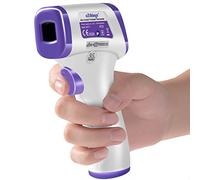 Termómetro de frente infrarrojo sin contacto para oficinas médicas, hospitales, Termómetro resistente., LCD Buttons