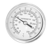 Termómetro de Horno, Termómetro de Dial Inofensivo -18-120 ℃ Escala Doble a Prueba de Herrumbre para Cocina