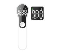 Termómetro De La Frente - Termómetro Infrarrojo Digital Sin Contacto | Medición Automática De Temperatura Corporal, Touchlessthermometer Con USB Y Energía De La Batería, ABS, 38.1x24.7x121.8mm