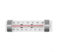 Termómetro de nevera con gancho para colgar, rango de -40 a 27C, material ABS, diseño compacto para hogares, cocina, refrigerador y congelador, control de temperatura