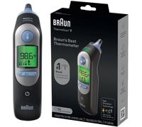 Termómetro de oído infrarrojo ThermoScan 7 (negro) - BRAUN