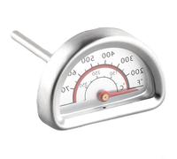 Termómetro de parrilla indicador de calor de repuesto de pieza de acero inoxidable compatible con números de modelo Charbroil para un seguimiento eficaz de la temperatura