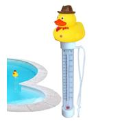 Termómetro de piscina flotante de pato, necesidades de verano Duck Pool Termómetro de agua tipo flotante, termómetro de acuario de pato | Termómetro de piscina digital, termómetro flotante IceBass